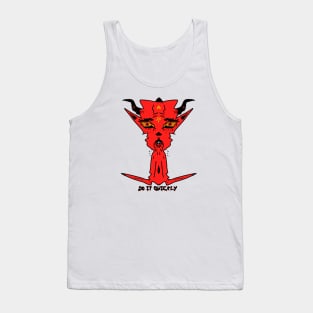 Creepy little red devil Tank Top